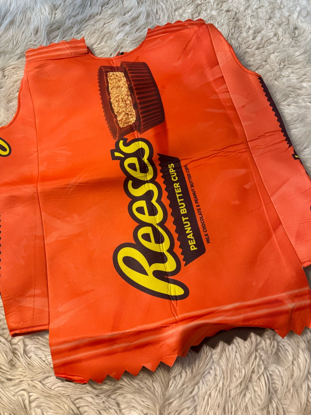 Reese's Orange Candy Wrapper Costume (E6)